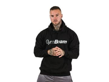 GymBeam Moški pulover PRO črn