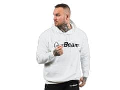 GymBeam Moški pulover PRO bel