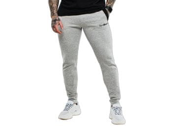 GymBeam Moške trenirne hlače Slimfit z žepi na zadrgo