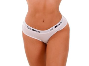 GymBeam Ženske spodnjice Briefs 3Pack bele