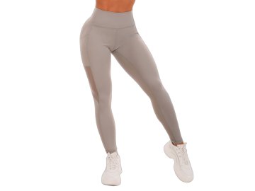 GymBeam Ženske pajkice Mesh Panel sive