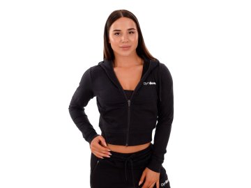 GymBeam Ženska jopa TRN Zip-Up črna