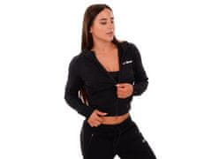 GymBeam Ženska jopa TRN Zip-Up črna