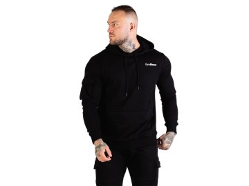 GymBeam Moški kapucar TRN črn