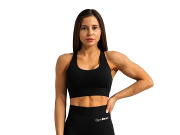 GymBeam Ženski športni nedrček Limitless črn