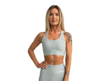 GymBeam Ženski športni nedrček Limitless zelen