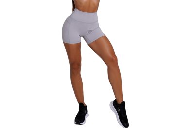 GymBeam Ženske kratke hlače FIT sive