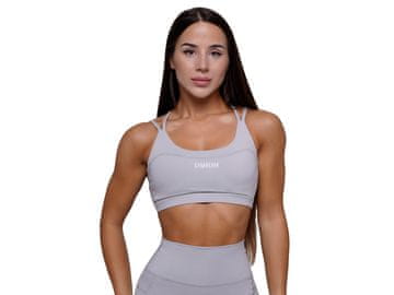 GymBeam Ženski športni nedrček FIT siv