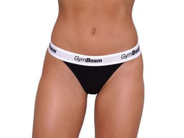 GymBeam Ženske tangice 3Pack črne