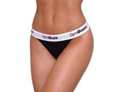 GymBeam Ženske tangice 3Pack črne