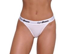 GymBeam Ženske tangice 3Pack bele