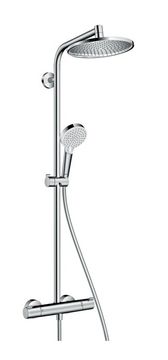 slomart Hansgrohe Crometta S sistem prhe, 2 glavi, stenski, krom