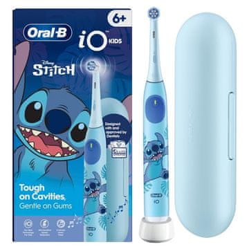 slomart ORA iO Kids Stitch otroška električna zobna ščetka s potovalnim kovčkom