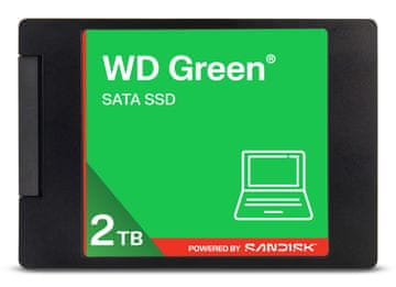 slomart Western Digital Green WD SATA SSD 2,5" 2 TB