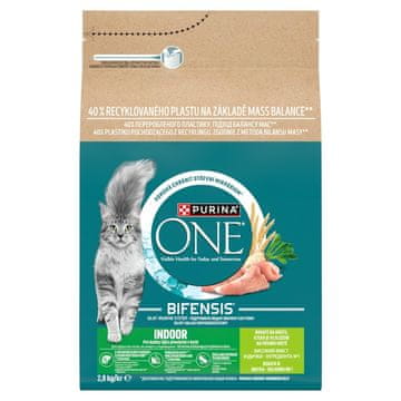 slomart PURINA One Bifensis Indoor Piščanec - suha hrana za mačke - 2,8kg