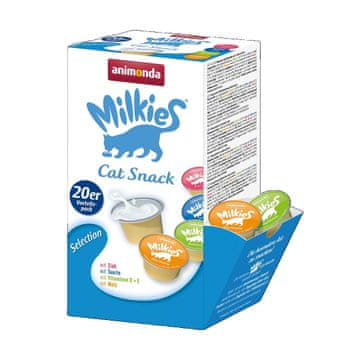 slomart ANIMONDA Milkies Selection - Poslastica za mačke - 20x15g