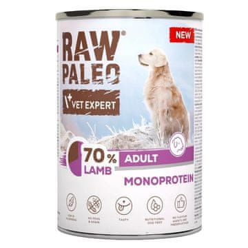slomart VEE Wet dog food Raw Paleo Mono Lamb 400g