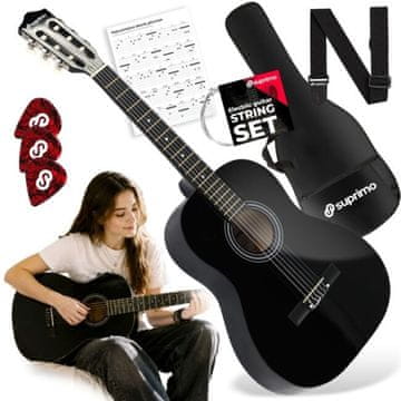 slomart SUPRIMO CG34 BK klasična kitara 3/4, 36" črna