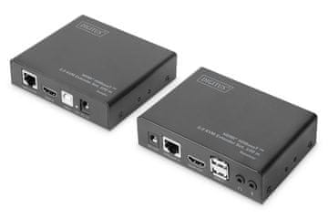 slomart Digitus 4K HDMI HDBaseT 2.0 KVM razširjevalni set, 100 m