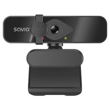 slomart Savio CAK-06 4K Ultra HD spletna kamera, 30 fps, USB, črna