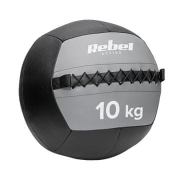 slomart REBEL ACTIVE Medicine Exercise Ball 10 kg, siva