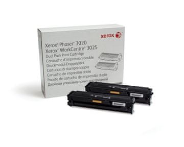 slomart Xerox 106R03048 toner, 2 kosa, črn, 3000 strani/kos