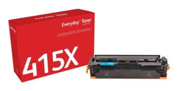 slomart Everyday Cyan Toner by Xerox (združljiv s HP 415X W2031X), visoka kapaciteta