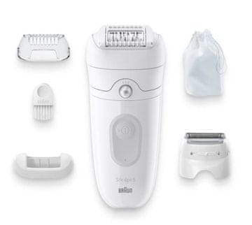 slomart Braun Silk-épil 5 5-041 epilator 28 pincet, bela