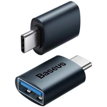 slomart Baseus Ingenuity Series Adapter USB-C v USB-A 10Gb/s, črn