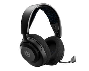 slomart Steelseries Arctis Nova 5P brezžične gaming slušalke, črne