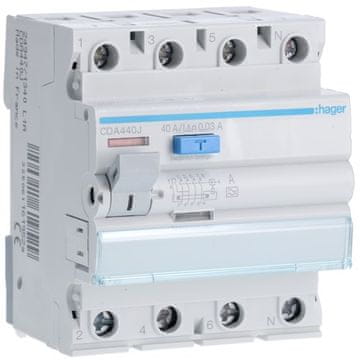 slomart Dodatek za električno omarico HAGER CDA440J, RoHS