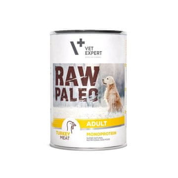 slomart VETEXPERT Raw Paleo Adult Monoprotein Purana - mokra hrana za pse, 400 g