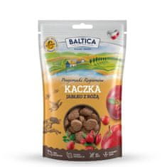 slomart BALTICA Pačje meso z jabolkom in vrtnico - pasja poslastica - 100 g