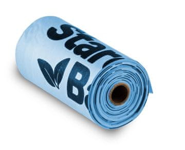 slomart STARCHBAG BIO vrečke za pasje iztrebke, svetlo modre - 15 kosov