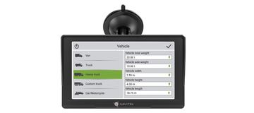 slomart Navitel E777 Truck GPS navigator 17.8 cm (7") zaslon na dotik, črn