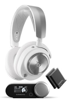 slomart Steelseries 61525 Gaming slušalke/naglavni komplet, USB-C, bela