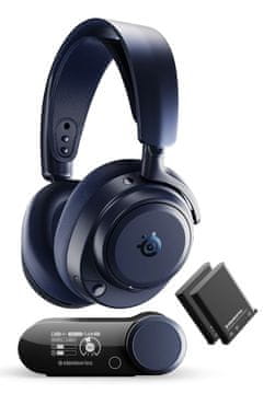 slomart Steelseries Arctis Nova Pro naglavne slušalke, žične & brezžične, črna