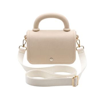 CoZy Mini ženska torbica Jelly Bag za čez ramo - Bež