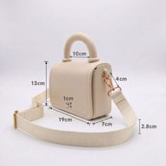 CoZy Mini ženska torbica Jelly Bag za čez ramo - Bež