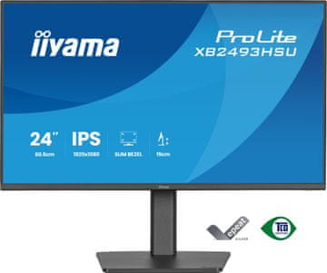 iiyama ProLite monitor, FHD, 60,5 cm (23,8), 120 Hz (XB2493HSU-B1)