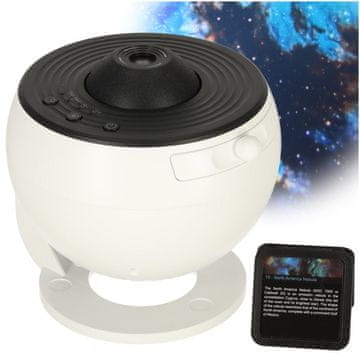 Northix USB LED 12 disk zvezda projektor