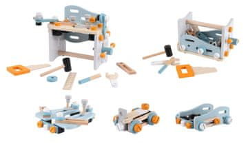 Northix Gradbeni set 52-delni ECOTOYS