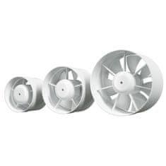 AKVAVENT Zmogljiv cevni ventilator fi 160 mm iz ABS plastike, PROFIT 6