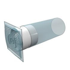 AKVAVENT Zmogljiv cevni ventilator fi 160 mm iz ABS plastike, PROFIT 6