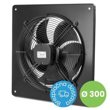 airRoxy Visokozmogljiv stenski industrijski aksialni ventilator 300 mm aRok