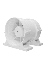 AKVAVENT PRO 5, Kanalski aksialni ventilator za dovod in odvod zraka s pritrdilnim kompletom BB D125