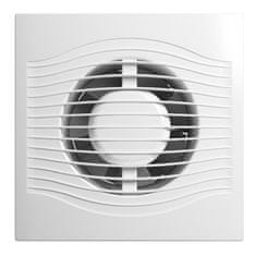 AKVAVENT Dober ventilator za kopalnico 125 mm s senzorjem svetlobe, časovnikom in loputo, SLIM 5C MR