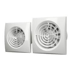 AKVAVENT Tihi ventilator za kopalnico fi 125 mm z loputo, AURA 5C
