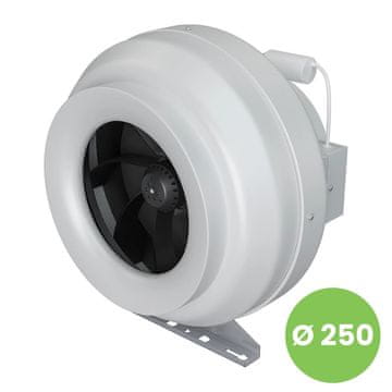 AKVAVENT CYCLONE-EBM 250, Plastični centrifugalni kanalski ventilator za dovod in odvod zraka BB D250
