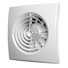 AKVAVENT Tihi kopalniški ventilator fi 100 mm s senzerjem vlage in svetlobe, časovnikom in loputo, AURA 4C MRH
